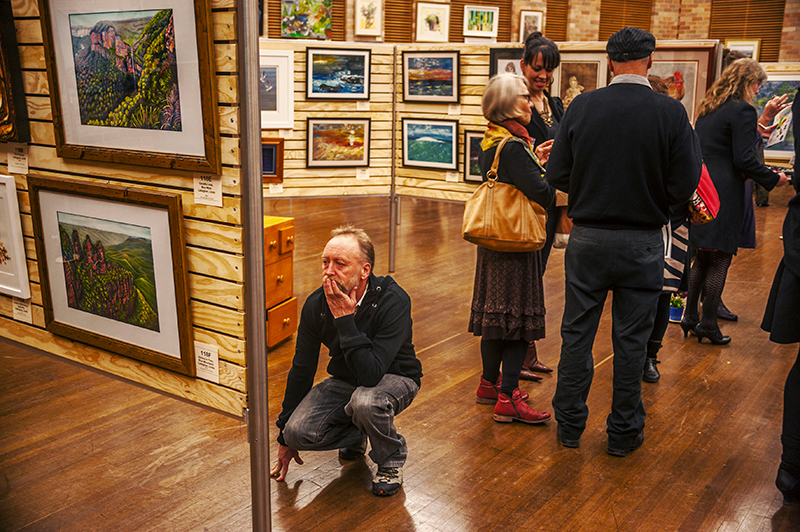 Local Artists showcase at the Springwood Art Show - blog post image
