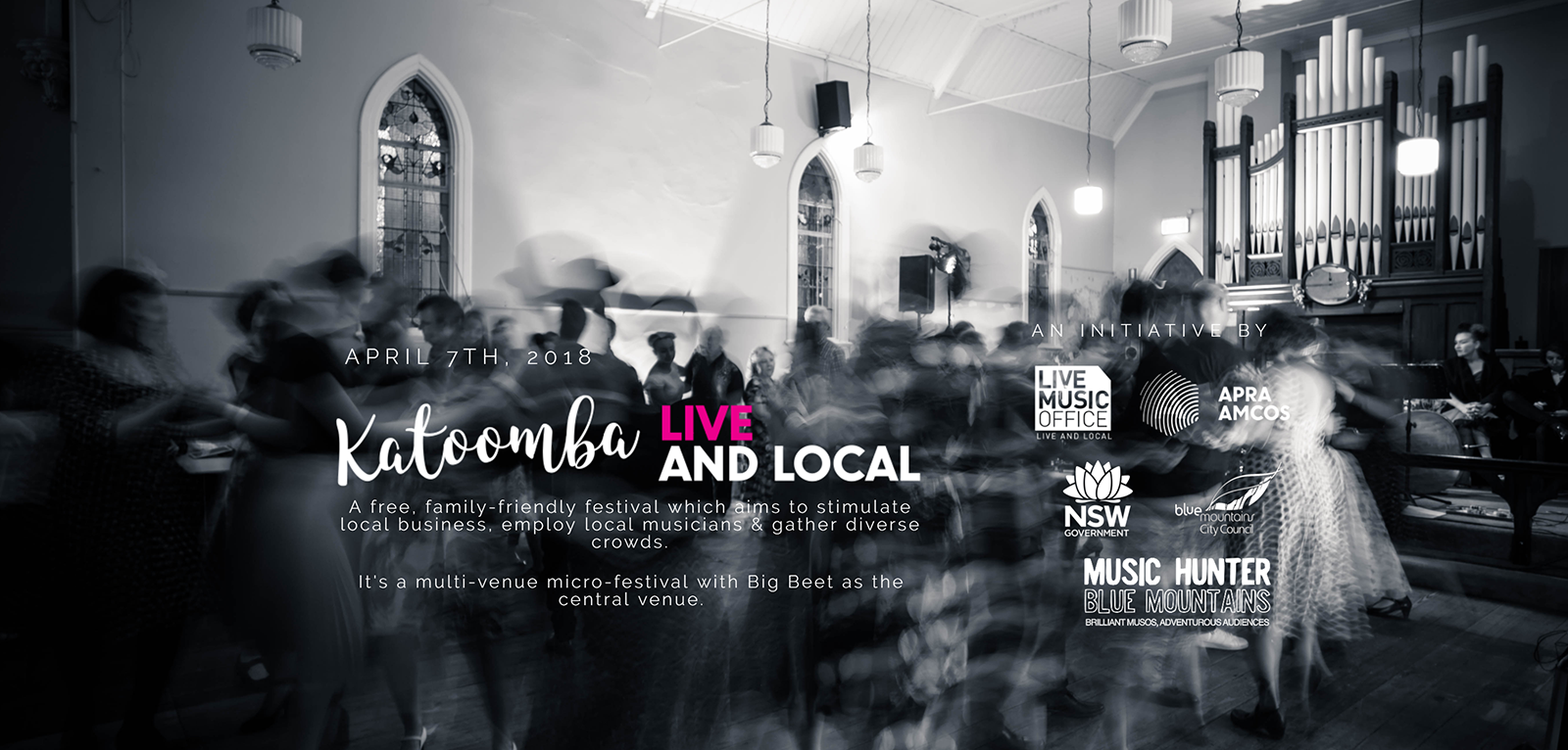 ‘Katoomba Live and Local’ calling local musos - blog post image